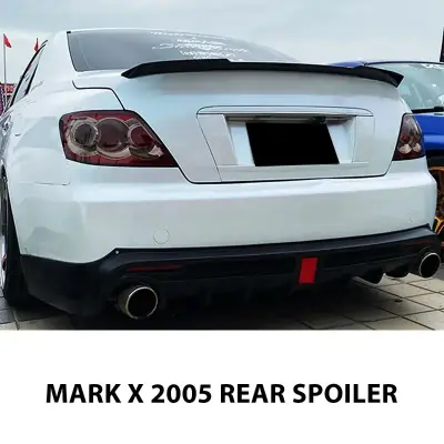 Mark X Spoiler Unpainted ABS 2004-2009 – Buy Online Pakistan | CrazzyCars.pk