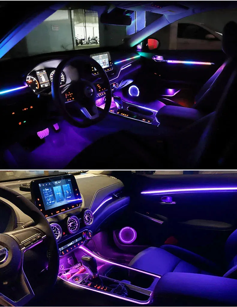Premium Dynamic Ambient Interior Lights Multi-Point