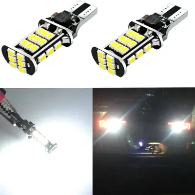 Reverse Bright Light Bulb 24 SMD LED W16W T15 4-Pack