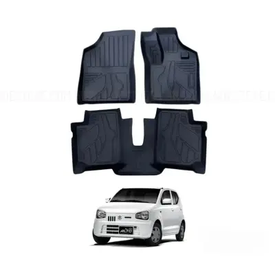 Suzuki Alto 2019-2026 TPE Floor Mats Premium — Suzuki Alto (2020–Present) accessories