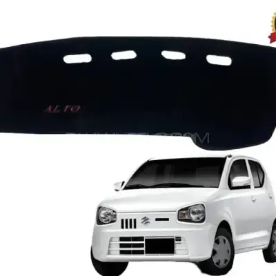 Suzuki Alto 2019-2026 Velvet Dashboard Mat — Suzuki Alto (2020–Present) accessories