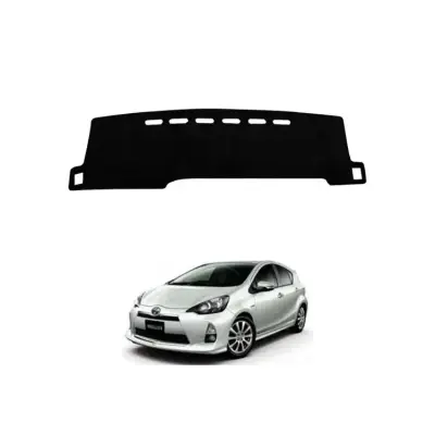 Toyota Aqua 2012-2021 Velvet Dashboard Mat — Toyota Aqua (2012–Present) accessories