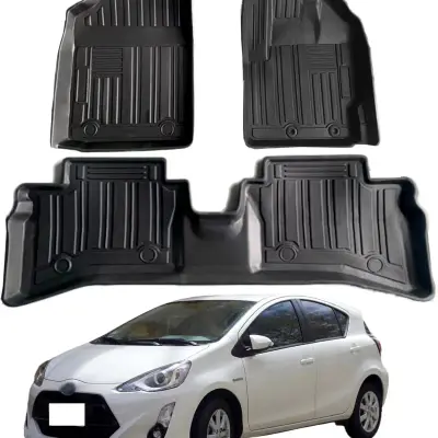 Toyota Aqua 2021-2024 TPE Floor Mats Premium