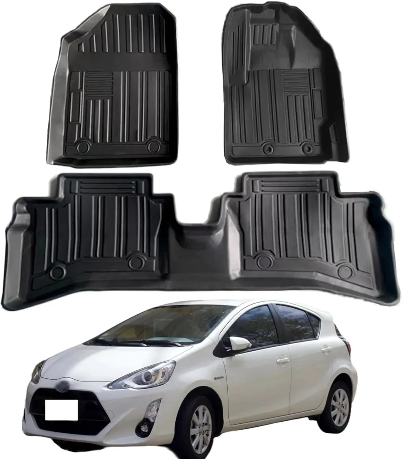 Toyota Aqua 2021-2024 TPE Floor Mats Premium