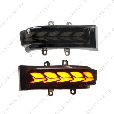 Toyota Corolla 2008-2013 LED Mirror Turn Signal Dynamic Indicator Pakistan – CrazzyCars.pk