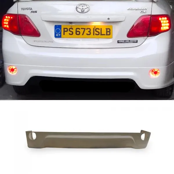 Toyota Corolla 2009-2011 D4 Body Kit Rear Pakistan – CrazzyCars.pk