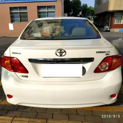 Toyota Corolla 2009-2013 Ducktail Trunk Spoiler – E140/E150 Model (ABS Plastic) — Toyota Corolla E140 (2009–2014) accessories