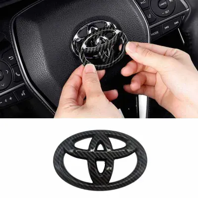 Toyota Corolla Carbon Steering Logo 2009-2026 Pakistan – CrazzyCars.pk