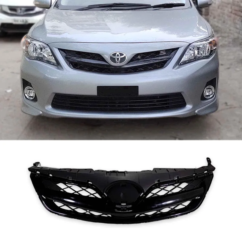 Toyota Corolla 2012-2014 Canadian Front Grille Black Pakistan – CrazzyCars.pk