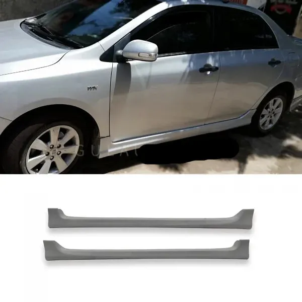 Toyota Corolla D3 Body Kit Side Skirts Pakistan – CrazzyCars.pk