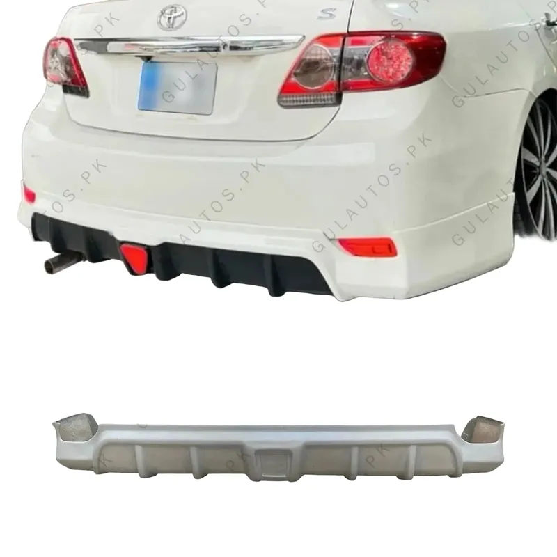 Toyota Corolla 2012-2014 Fibreglass Body Kit Rear Pakistan – CrazzyCars.pk