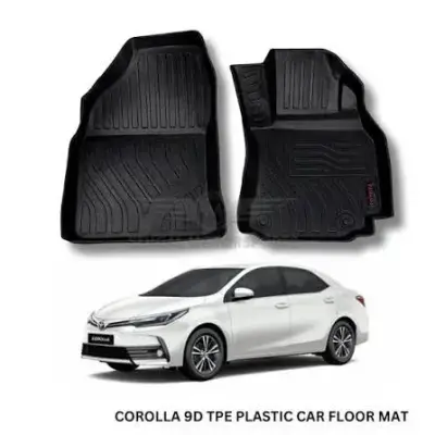 Toyota Corolla 2014-2026 TPE Floor Mats Premium