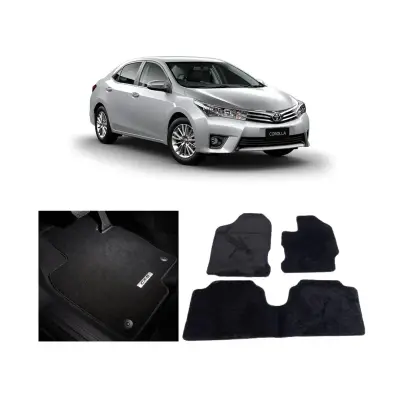 Toyota Corolla 2014-2026 TPE Floor Mats Premium — Toyota Corolla E170–E210 (2014–2026) accessories