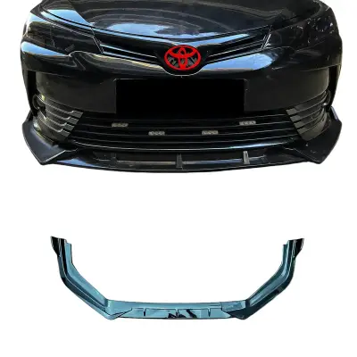 Toyota Corolla 2015-2024 Front Spike Splitter Canard 3PCS Pakistan – CrazzyCars.pk