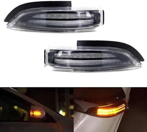 Toyota Corolla 2015-2026 LED Side Mirror Neon Indicator Pair