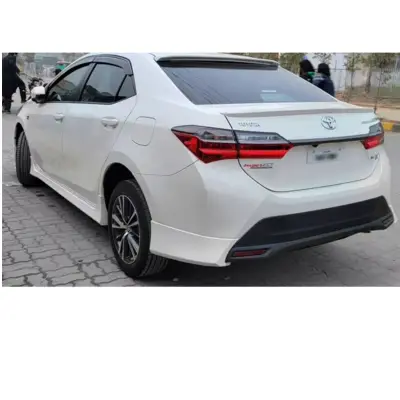 Toyota Corolla Trunk and Roof Spoiler Combo Pakistan – CrazzyCars.pk