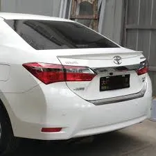 Toyota Corolla 2015-2026 Trunk Lip Spoiler ABS Plastic Pakistan – CrazzyCars.pk