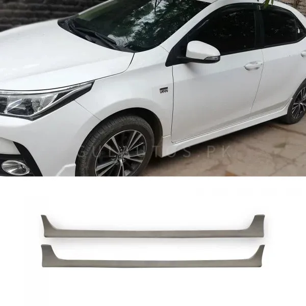 Toyota Corolla D2 Body Kit Side Skirts Pakistan – CrazzyCars.pk