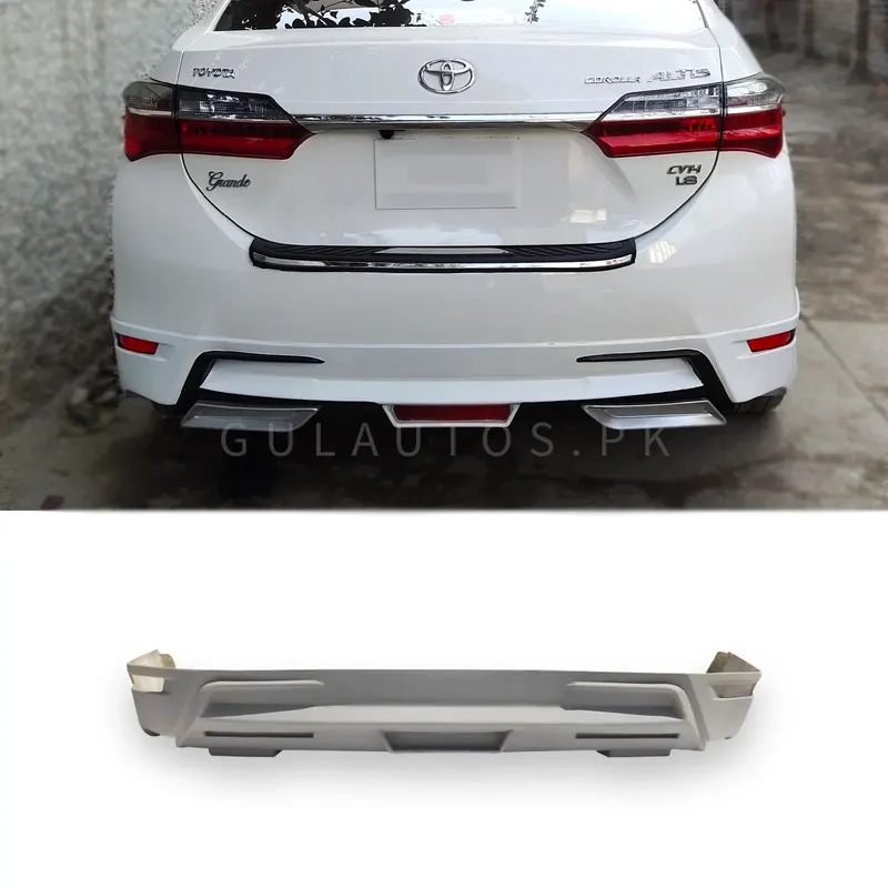 Toyota Corolla 2018-2021 D2 Body Kit Rear Pakistan – CrazzyCars.pk