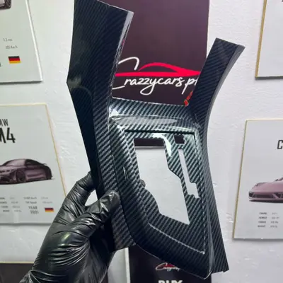 Toyota Corolla Carbon Fiber Center Console Kit 2014–2026 (Gear + Glass Holder)