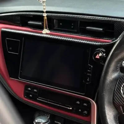 Toyota Corolla Carbon Fiber Dashboard Trim 3PCS 2014–2026 (L/R + LCD)