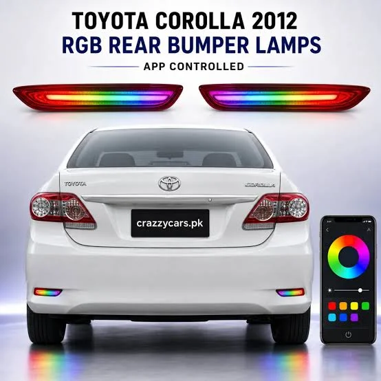 Toyota Corolla E120 Dynamic Back Bumper Light RGB 2002-2008