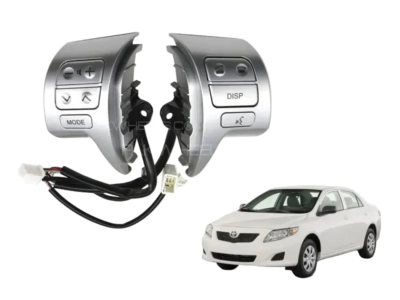 Toyota Corolla GLi XLi 2009-2014 Multimedia Steering Wheel Audio Control Buttons