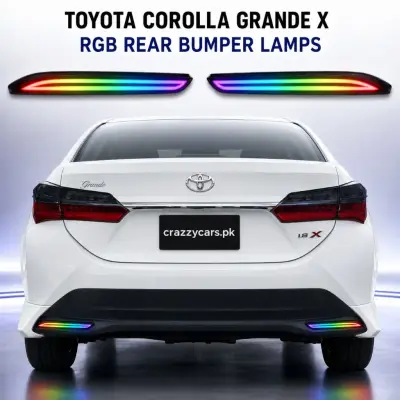 Toyota Corolla RGB Dynamic Back Bumper Light