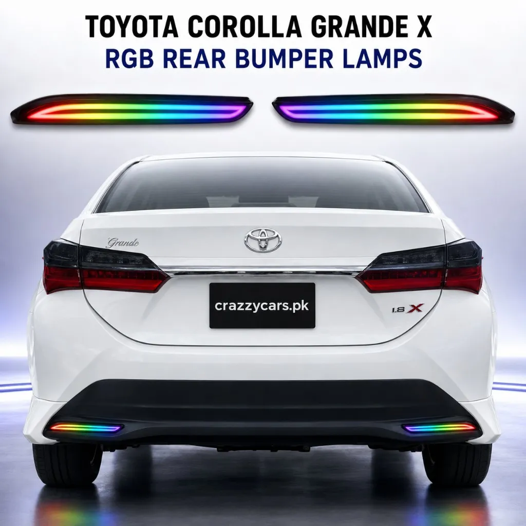Toyota Corolla RGB Dynamic Back Bumper Light