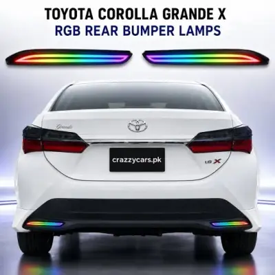 Toyota Corolla RGB Side Style + Back Bumper Light