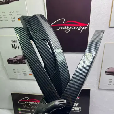 Toyota Corolla X Carbon Fiber Interior Door Handle Panels 2014–2026 (Set of 4)