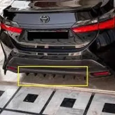 Toyota Corolla X Shark Fin Style Lower Panel Diffuser