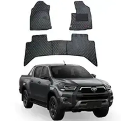Toyota Hilux Revo 2016-2021 TPE Floor Mats Premium