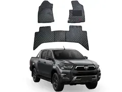 Toyota Hilux Revo 2016-2021 TPE Floor Mats Premium