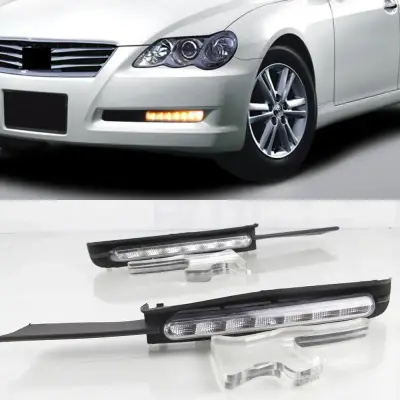 Toyota Mark X Front Bumper DRL Cover Arrow Shape DRL-514