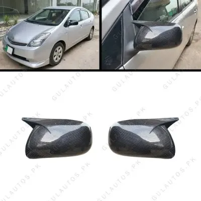 Toyota Prius 2017-2021 Batman Style Carbon Fiber Side Mirror Covers