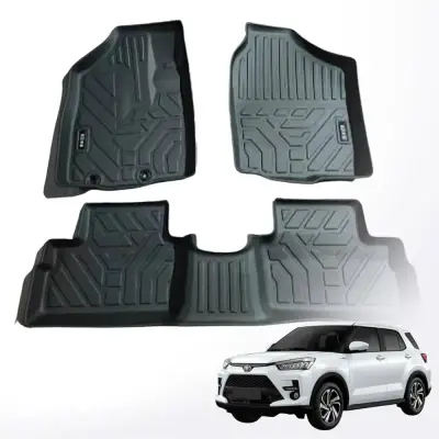 Toyota Raize 2019-2026 TPE Floor Mats Premium