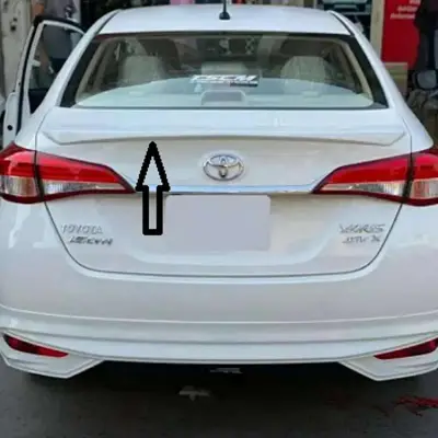 Toyota Yaris 2020-2026 Trunk Lip Spoiler – ABS Plastic — Toyota Yaris (2020–Present) accessories