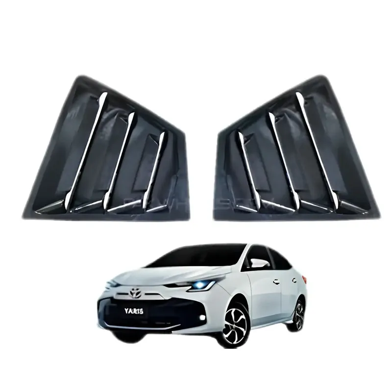 Toyota Yaris 2020-2026 Side Window Louver Shutter Cover ABS Plastic
