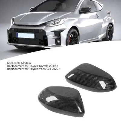 Toyota Yaris Cross Batman Style Carbon Fiber Side Mirror Cover