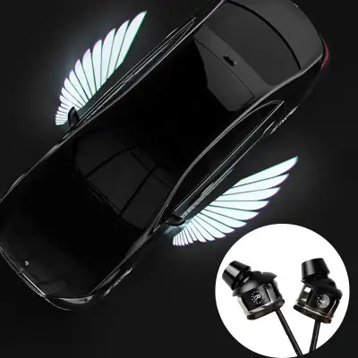 Universal Angel Wings RGB LED Car Decorative Light Pakistan – CrazzyCars.pk