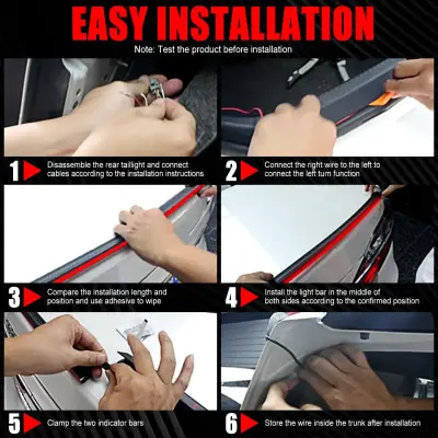 Universal Car Eyes Spoiler easy installation steps – CrazzyCars.pk