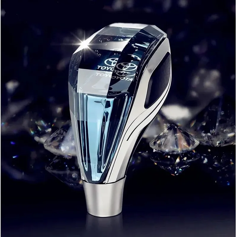 Universal Crystal LED Gear Knob – Touch Activated Premium Car Shifter