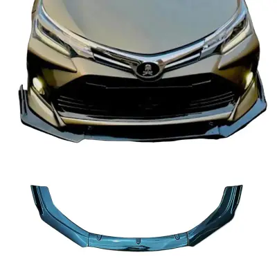 Universal Front Splitter Style 4 Gloss Black Canard 3PCS Car Pakistan – CrazzyCars.pk