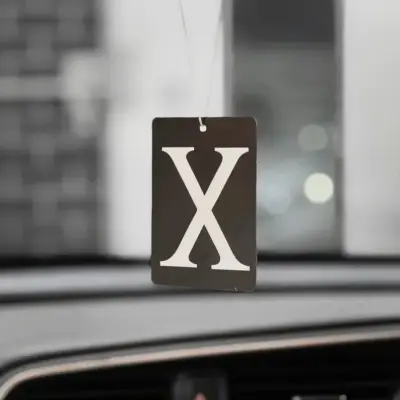 X Card Car Hanging Air Freshener Rear Mirror Perfume Pakistan – CrazzyCars.pk