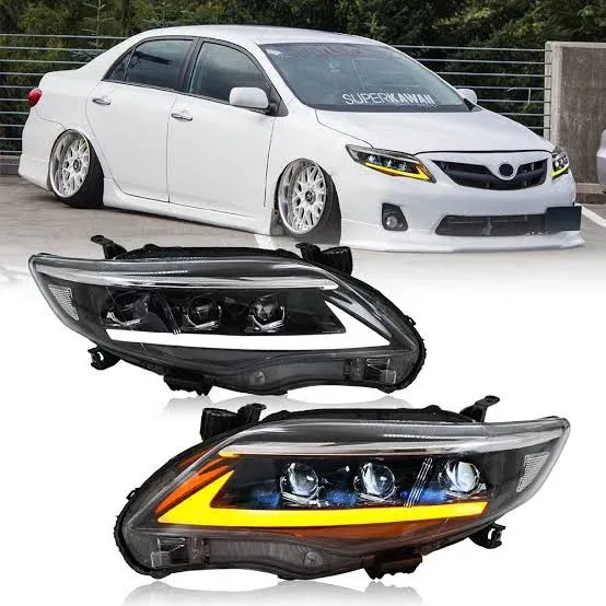 Toyota Corolla Nike Style 3 Projector Headlights 2012-2014