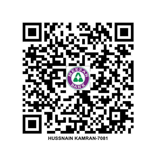 Meezan Bank Raast payment QR code